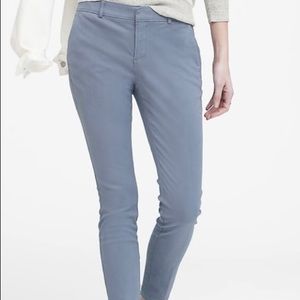 NWT Sz 8 BR Sloan Skinny-Fit Washable Chino Blue